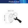 Bettomshin Safe Sound Personal Alarm, 2Pcs 120DB Personal Security Alarm Keychain with LED Light, Emergency Self-Defense Security Alarm for Women Men Children Elderly, White view 2