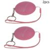 Bettomshin Safe Sound Personal Alarm, 2Pcs 120DB Personal Security Alarm Keychain, Emergency Self-Defense Security Alarm for Women Men Children Elderly, Pink view 2