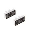 Bettomshin 2Pcs LED Digital Dispaly Common Cathode 12 Pin 4 Bit 1.18 x 0.55 x 0.28 inch (LxWxH) 0.36" Red Display Digital 3461AS view 1