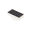 Bettomshin 2Pcs LED Digital Dispaly Common Cathode 12 Pin 4 Bit 1.18 x 0.55 x 0.28 inch (LxWxH) 0.36" Red Display Digital 3461AS view 3