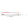 Wakauto 2pcs Battery Cable Eyelets Power Cable for Vehicles Rvs Excellent Conductivity and Flexibility Performance view 2