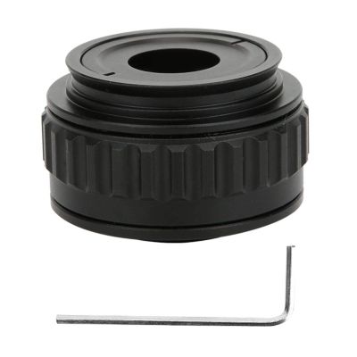 EVTSCAN Microscope Adapter, 0.35X CTV Microscope Lens Camera Interface Adapters for Trinocular Stereo Microscope