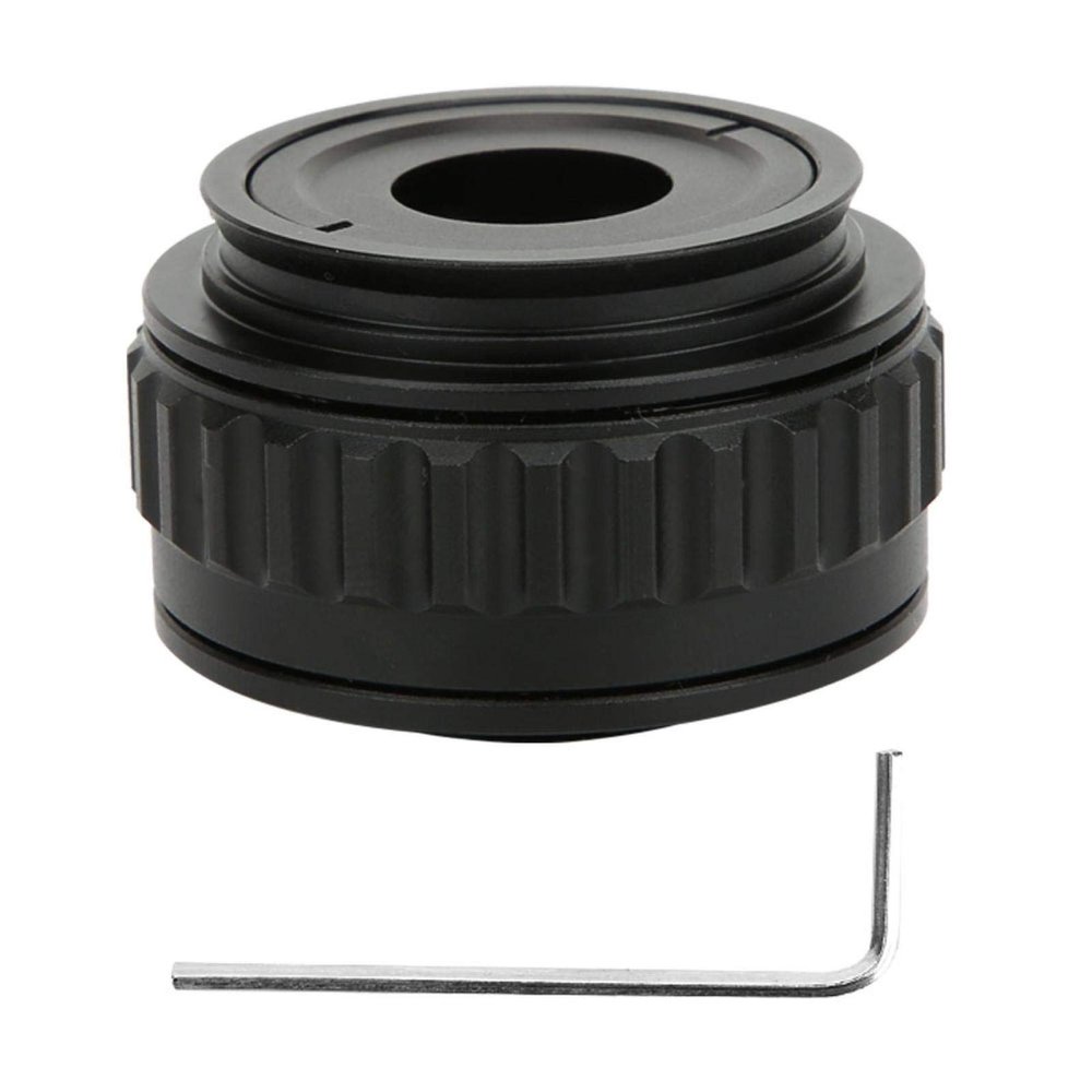 EVTSCAN Microscope Adapter, 0.35X CTV Microscope Lens Camera Interface Adapters for Trinocular Stereo Microscope