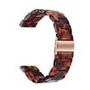 Resin Watch Bands Compatible for Garmin Forerunner 55 165 245 265/Vivoactive 3 5 6/Venu/Approach S12 S40 S42 S44 S50 Wristbands, 20mm Fashion Floral Replacement Watch Strap with Stainless Steel Buckle view 4