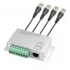 BeElion 4-CH Passive HD Video Balun Transceiver with BNC Cable - BNC to Cat5/6 RJ45 Converter for 720P/1080P HD-CVI/TVI/AHD CCTV Cameras, 1000ft Transmission view 1