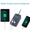 USB Charger Station, 6 Port Desktop Charging Station for Multiple Devices, Wall Power Strip with Switch view 2