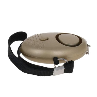 Bettomshin Safe Sound Personal Alarm, 3Pcs 120DB Personal Security Alarm Keychain with LED Light, Emergency Self-Defense Security Alarm for Women Men Children Elderly, Golden