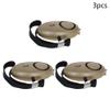 Bettomshin Safe Sound Personal Alarm, 3Pcs 120DB Personal Security Alarm Keychain with LED Light, Emergency Self-Defense Security Alarm for Women Men Children Elderly, Golden view 2