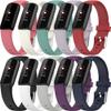 ECSEM Compatible with Fitbit Luxe Band Strap Adjustable Replacement Bands Waterproof Breathable Silicone bracelet Sport Wristband Smartwatch Accessories for Women and Men, Large view 1
