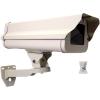 BeElion 2Part in Set Aluminum Weatherproof CCTV Camera Housing with Adjustable Mount Bracket - Heavy Duty Indoor/Outdoor Security Surveillance Box with Lockable Lid & Glass Lens view 1