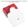 12V DC Sound & Light Alarm Siren, 110dB Adjustable Volume Security Alarm Horn with LED Strobe Flash, Anti Theft Warning Siren for Home Office Shop Garage view 3