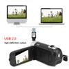 Camcorder Video Camera, 1080P 16X Digital Zoom Camcorder with 2.4 Inch LCD Display Screen, Mini Vlogging Camera Recorder with Mic, 270 Rotation Screen for Vlog Blogging Video view 3