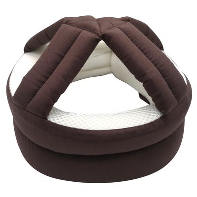 Breathable Elderly Protective Hat,Elderly Helmet for Falls,Seniors Assistance Safety Products,Epilepsy Head Fall Protection,Adjustable Protective Cap,for Youth and Adult Sizing (Coffee)