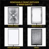 Glow EZ Lock Softbox to Go Kit - Glow EZ Lock 24x36 Quick Strip Rectangular Bowens Mount Softbox Lighting Kit with External and Internal Diffusers, Deflector Disk and Eggcrate Grid, 2-Pack view 2