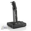 Yealink WH63 Wireless Headset - Seamlessly Switches from Telephone Mode to PC, Noise-Canceling Boom Mic, Charging Stand, Certified for Zoom & Teams, 8 Hours of Talk Time, Global Teck Microfiber view 1