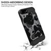 DuraSafe Cases for iPhone 7 Plus iPhone 8 Plus 5.5" [ 2016/2017 ] A1661 A1784 A1785 A1864 A1897 A1898 Military Printed Rugged Heavy Duty Case with Kickstand - Military Gray(Without Holster) view 2