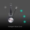 Yealink WH62 Wireless Headphones with Mic, Connects Deskphone and Laptop, Easy to Use Work from Home Office Apps Compatibility - Teams, Zoom, RingCentral, 8x8, Vonage, Microfiber Included view 3