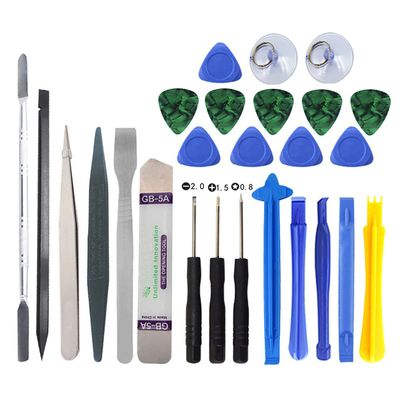 Precision Small Repair Tools Kit, Electronics Repair Screwdriver Set 26 in 1 for Fixing Cell Phone Watch Computer Tablet, Opening Pry Tool Repair Kit Set, 1 Set