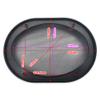 2 Pcs for 5x7 Inch Speaker Conversion Grill Cover High-Grade Car Audio Decorative Circle Metal Mesh Grille Protection Net Black 205x145mm/8.07x5.71in view 2