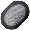 2 Pcs for 5x7 Inch Speaker Conversion Grill Cover High-Grade Car Audio Decorative Circle Metal Mesh Grille Protection Net Black 205x145mm/8.07x5.71in view 3