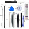 Precision Small Repair Tools Kit, Repair Screwdriver Set for Fixing Cell Phone Watch Computer Tablet, 22 in 1 Opening Pry Tool Repair Kit Set, 1 Set view 2