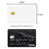 20Pack SLE4442 Chip Cards w/Hico 2 Track Mag Stripe Blank Smart Contact IC Card - White Sublimation Printable Gift/VIP Card view 2