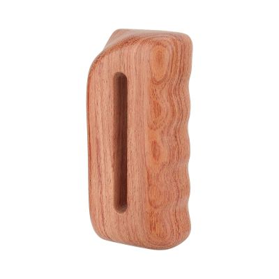 CAMVATE Wooden Hand Grip with 1/4"-20 Mounting Groove for DSLR Camera Cage Kit(Left Hand) - 2828