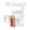 CAMVATE Wooden Hand Grip with 1/4"-20 Mounting Groove for DSLR Camera Cage Kit(Left Hand) - 2828 view 3