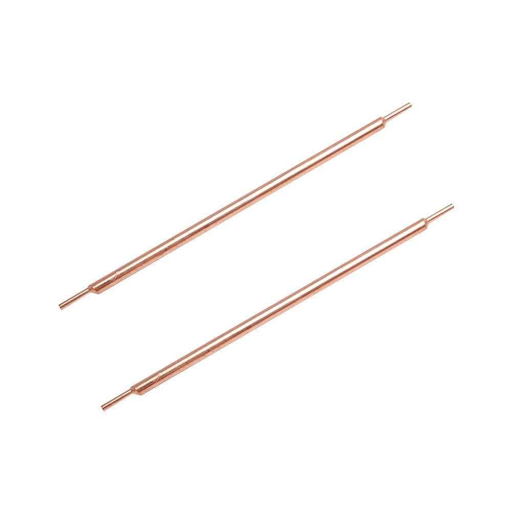 Acxico 2pcs 3 * 100mm Alumina Copper Welding Pin Soldering Needle for Spot Welder Machine