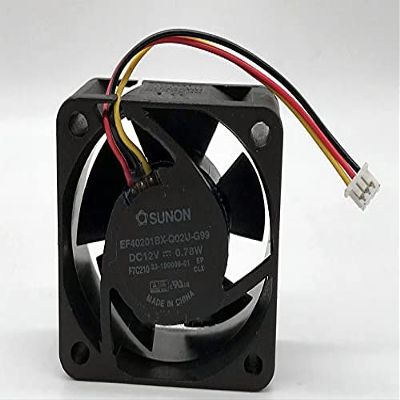EF40201BX-Q02U-G99 12V 0.78W 3-Wire axial Cooling Fan