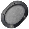 2 Pcs for 5x7 Inch Speaker Grill Cover High-Grade 5"x7" Car Audio Decorative Circle Metal Mesh Grille Conversion Protection Net Black 210x151mm/8.27x5.95in view 4