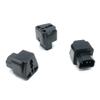 GRLRCR UPS IEC C14 to Universal Female US EU UK AU C13 &1 (2in1) Adapter Power Plug/Socket(2 Pack) view 3