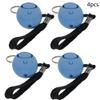 Bettomshin Safe Sound Personal Alarm, 4Pcs 130DB Personal Security Alarm Keychain with LED Light, Emergency Self-Defense Security Alarm for Women Men Children Elderly, Light Blue view 3
