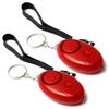 Bettomshin Safe Sound Personal Alarm, 2Pcs 130DB Personal Security Alarm Keychain with LED Light, Emergency Self-Defense Security Alarm for Women Men Children Elderly, Red view 1