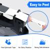 GREENCYCLE 43613 D1 Label Maker Refills S0720780 Black on White Tape Compatible for DYMO LabelManager 210D 220P 260P 280 420P LM160 350 360D 450 COLORPOP LMPnP LP250, 1/4" (6mm) x 23ft (7m)-20 Pack view 3