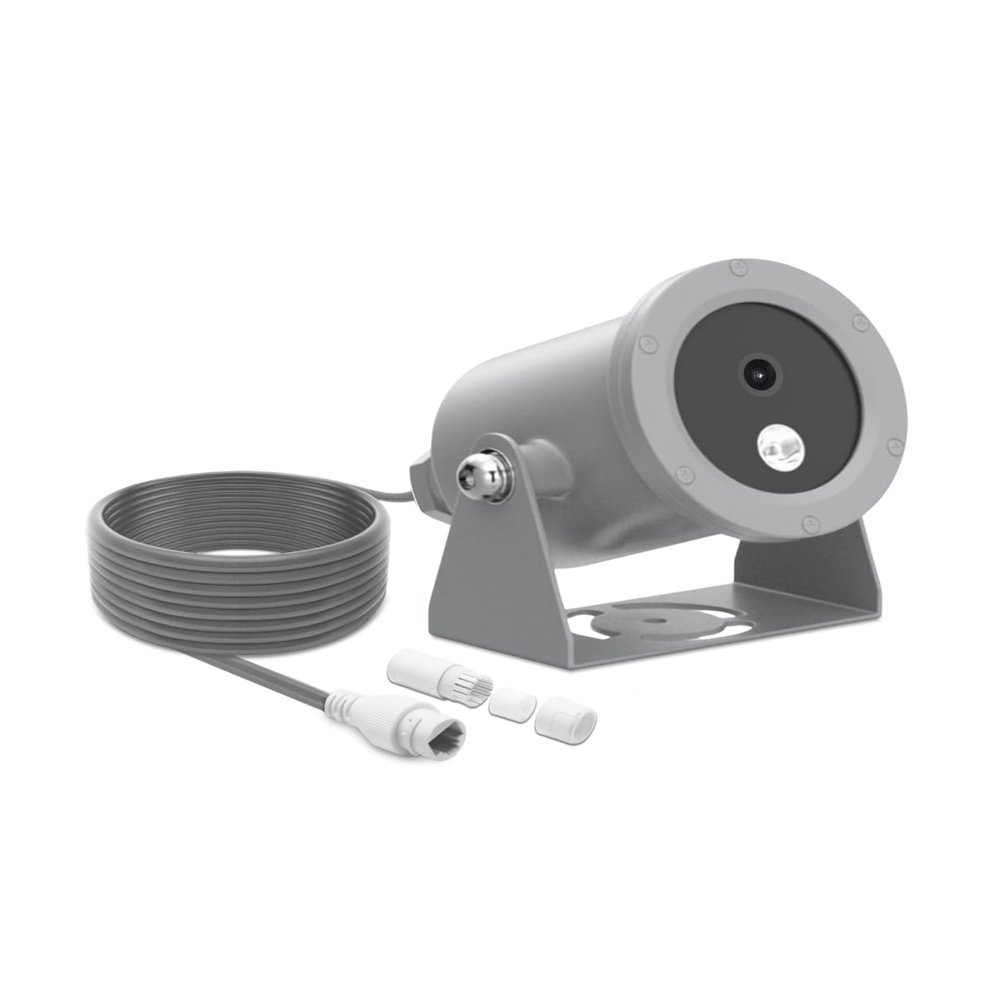 LINOVISION 4K Ultra HD Underwater Camera with Anti-Corrosion Coating, POE Network Camera with Intuitive Web GUI and Mobile APP, for Aquaculture Farms, Aquariums, Dams(33ft Cable)