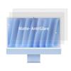 MUBUY-GOL 2 Pack Anti-Glare Screen Protector for iMac 24-inch Screen Protector (M4 M3 M1 Chip 2024-2023-2021), Anti-Fingerprint (Matte) Shield Reduce Glare Reflection and Eye Strain view 1
