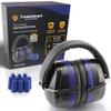 TradeSmart NRR 28 Ear Protection Headphones - One-Size-Fits-All Design, Ear Protection for Shooting, Work, Construction, Mowing view 1