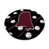 Baseball Maroon Mississippi PopSockets Swappable PopGrip view 2