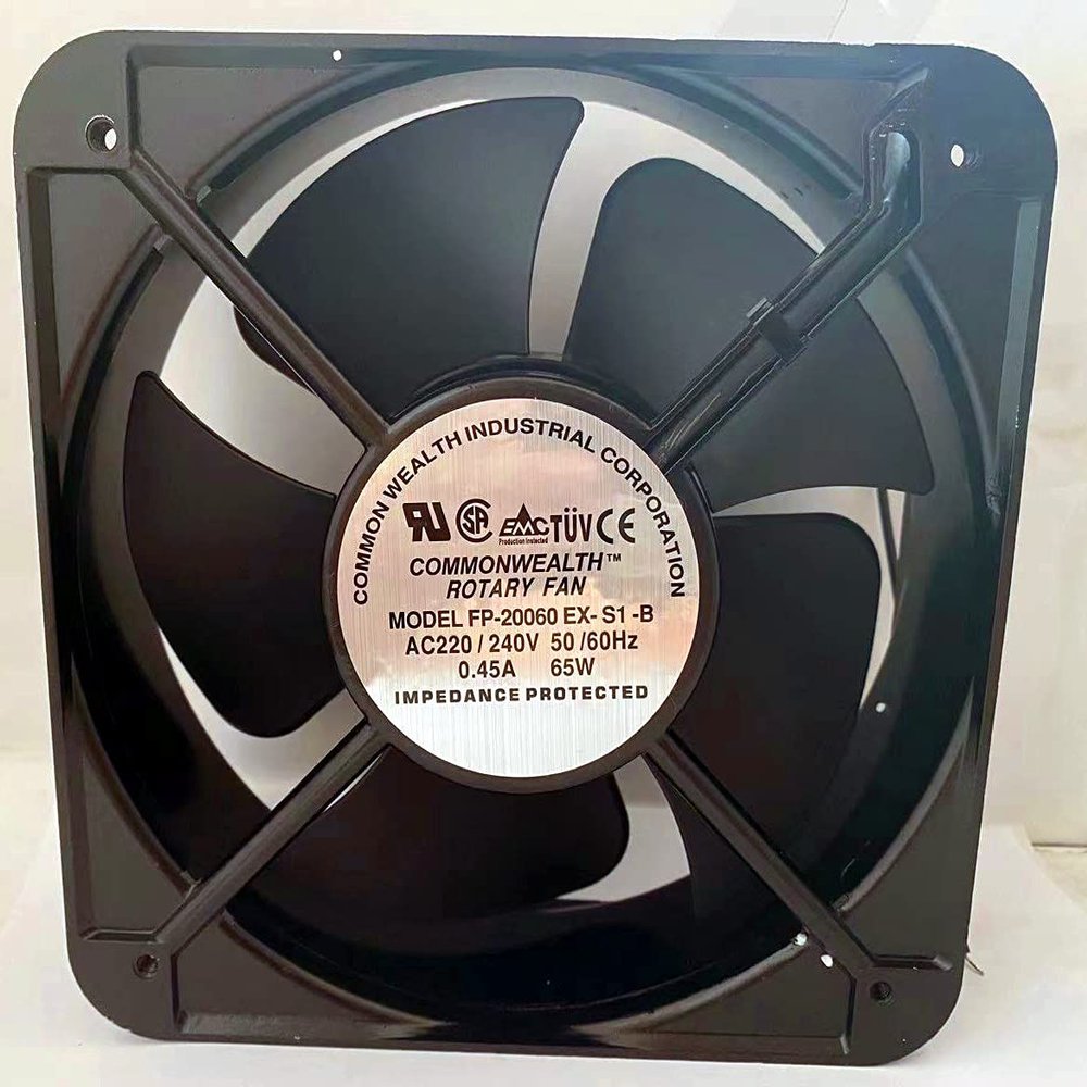 FP-20060EX-S1-B 220/240V 65W Welding Cabinet Distribution Box Fan