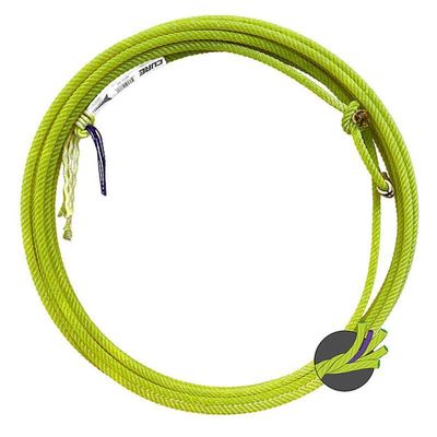 Fast Back Cure e 4-Strand 35ft Heel Rope Chartreuse S