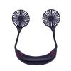 UOOD Neck Portable Fan, Hand Free Personal Mini Fans USB Rechargeable for Traveling, Sports, Office, Reading, 3 Speed Adjustable, Wearable Neckband Coole Low Noise Design (Color : Black) view 1