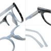 Bevi Reading Glasses Blue Light Blocking Magnify Glasses with Spring Hinge Anti Eye Strain for Men and Women R107C2-4.00 view 2