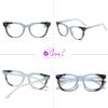 Bevi Reading Glasses Blue Light Blocking Magnify Glasses with Spring Hinge Anti Eye Strain for Men and Women R107C2-4.00 view 4