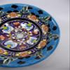 16" ROUND TALAVERA SINK ceramic bathroom vessel sink, mexican handmade folk art view 3