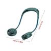 UOOD Neck Fan Personal Fan, USB Fan Hands Free Rechargeable Neckband Fan for Hiking, Climbing, Summer Outdoor Sports, 3 Levels, Improved Version Low Noise Design (Color : Green) view 2