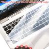 Puccy 2 Pack Keyboard Cover Skin Protector, Compatible with FUJITSU FMV LIFEBOOK AH Series AH WA2 / Z 15.6" (No Touch Panel) Silicone Keyboard Film (Not Tempered Glass Screen Protectors Case) view 2