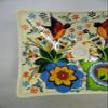 16" RECTANGULAR TALAVERA SINK vessel mexican bathroom handmade ceramic folk art view 4