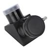 1.25'' Mirror Star Diagonal,90 Degree Black Erect Image Lens Astronomical Telescope Universal Accessories with Screw Fixation,for Telescope view 1