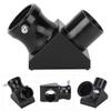 1.25'' Mirror Star Diagonal,90 Degree Black Erect Image Lens Astronomical Telescope Universal Accessories with Screw Fixation,for Telescope view 2